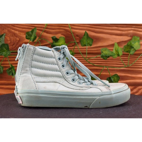 VANS Toddler Girls 12 Medium Green Skateboarding Fabric - Picture 4 of 7